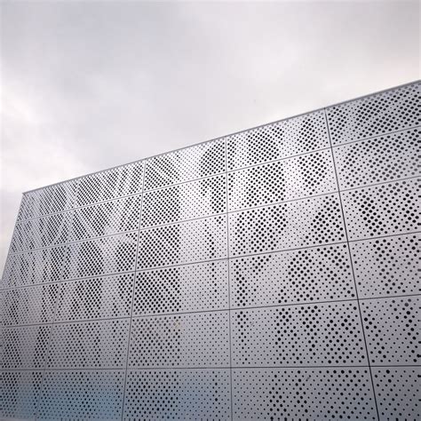 perforated metal panel architecture box|exterior perforated metal panels.